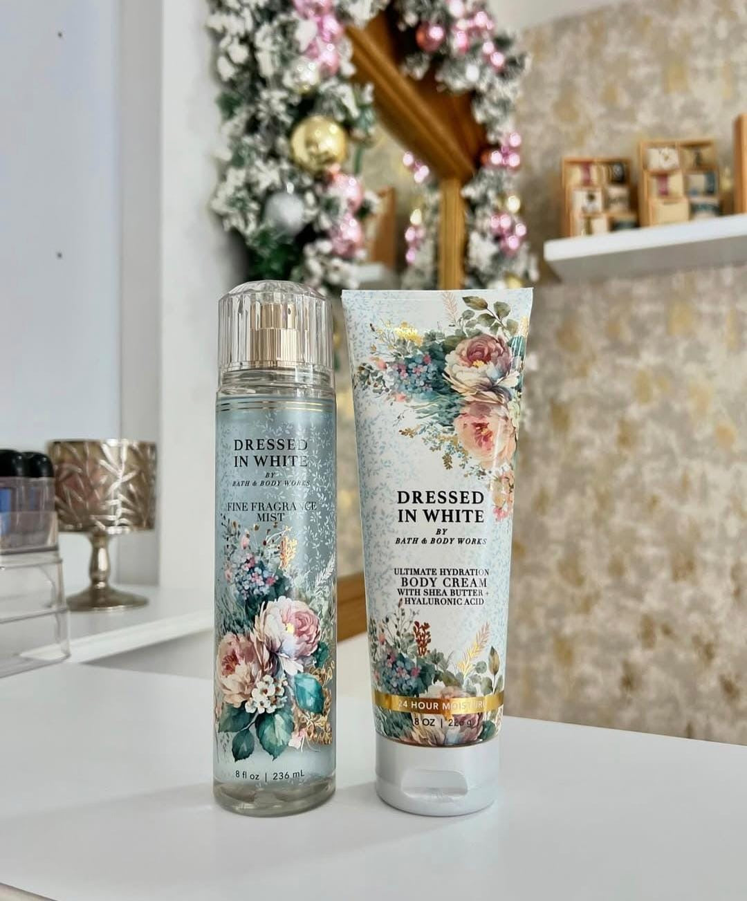 Dressed in White Bath & Body Works