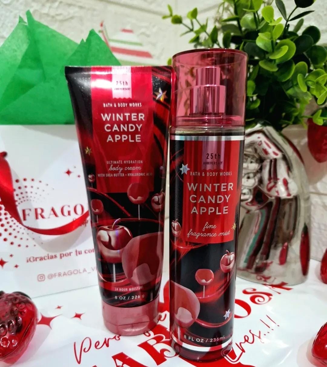✨ Winter Candy Apple - Set de Baño y Cuerpo 🍎❄️
